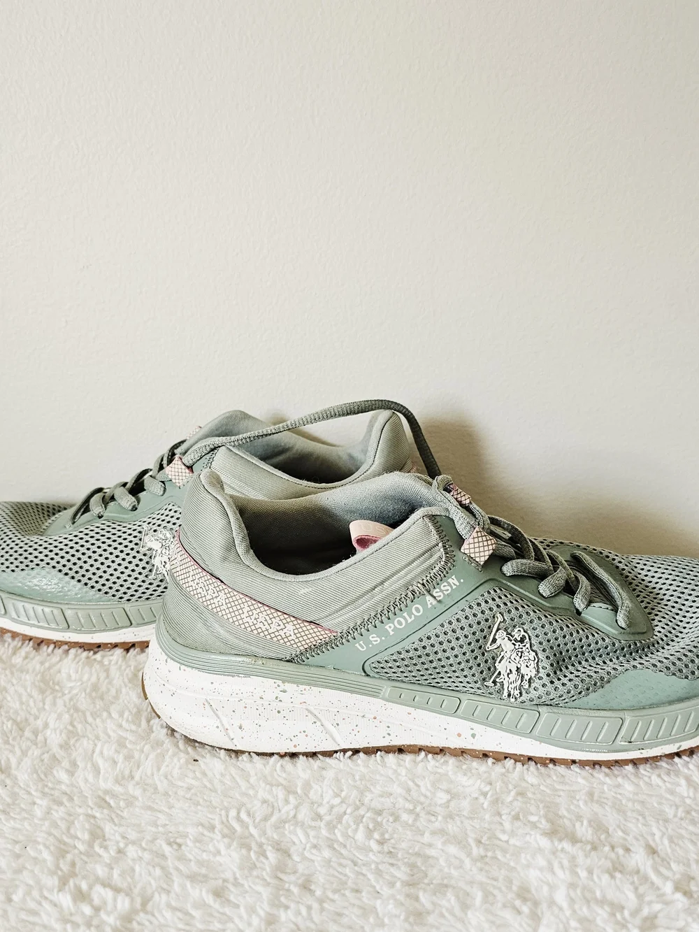 U.S. Polo Assn. Women's Sage Mesh Athletic Sneakers